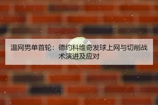 温网男单首轮：德约科维奇发球上网与切削战术演进及应对